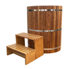New Design 2 Person Wooden Small Ice Bath Ice Pool for Fitness Recovery Cold Plunge Chiller Optional