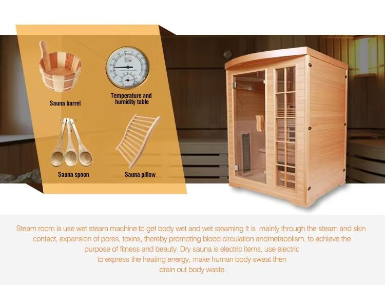 sauna room at home