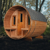 Hemlock Cedar Outdoor Barrel Sauna Room for Commercial Or Hotel