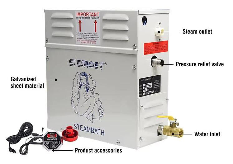 best home steam shower generator