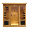 Traditional Far Infrared 3-4 Person Sauna Rooms Equipment for Spa Center