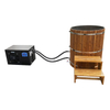 New Design 2 Person Wooden Small Ice Bath Ice Pool for Fitness Recovery Cold Plunge Chiller Optional