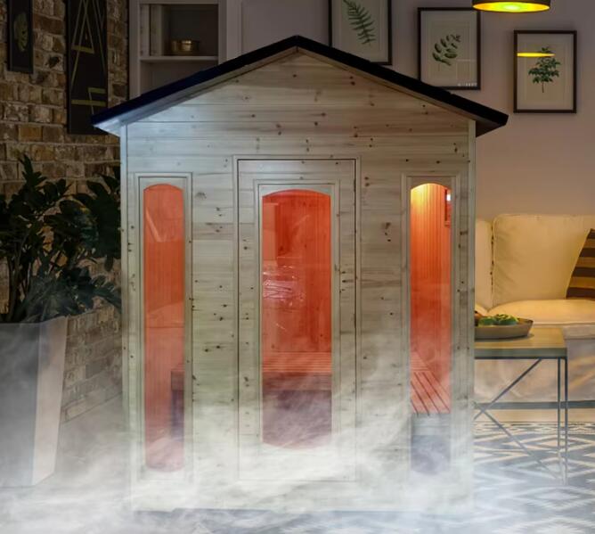 outdoor steam sauna