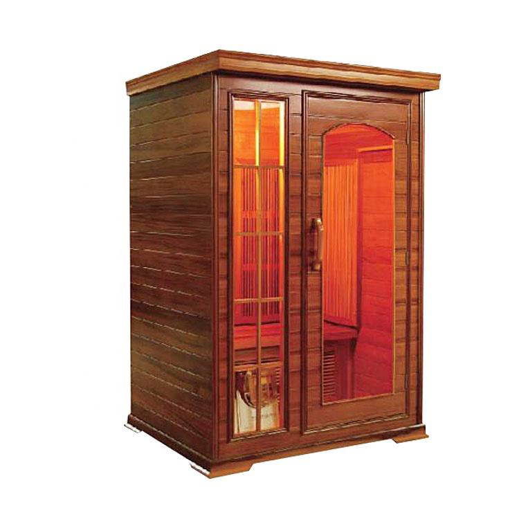 Solid Wood Sauna Cabin Interior Layout